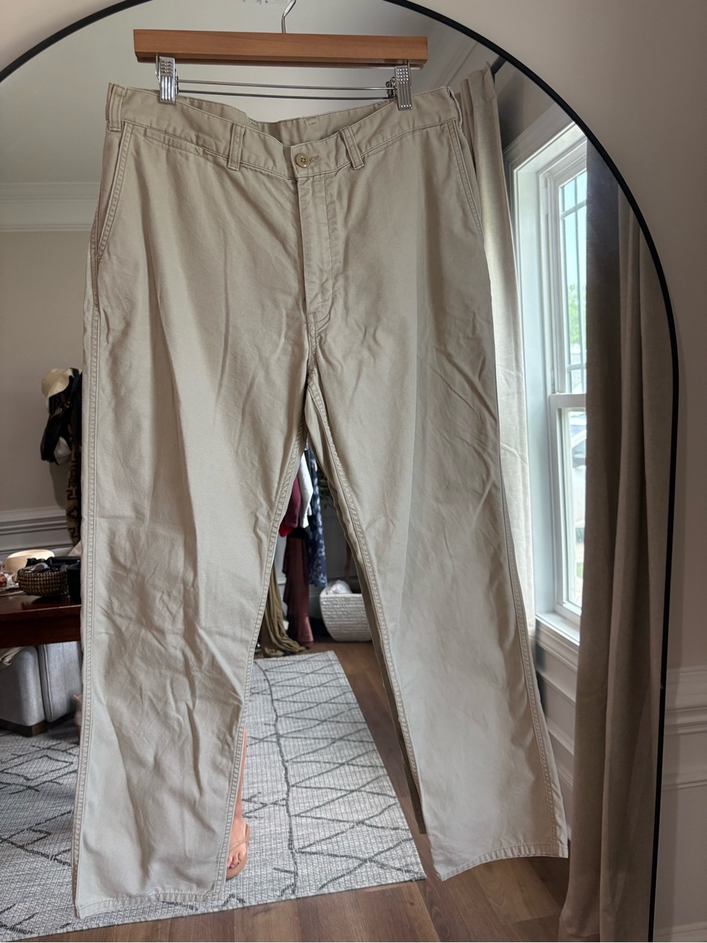 Patagonia Classic Men's Khaki Cotton Pants - Neutral Beige